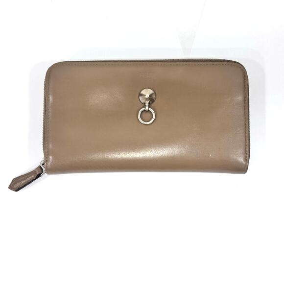 Fendi By the Way  Zip Around Leather Wallet - Picture 9 of 10